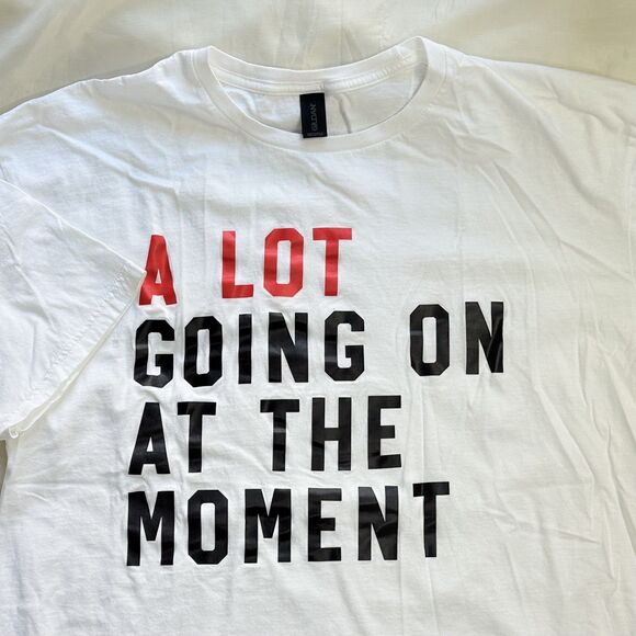 A Lot Going On At The Moment Funny Eras Tour Swifties T-Shirt Gift Men Women XL - Picture 10 of 10